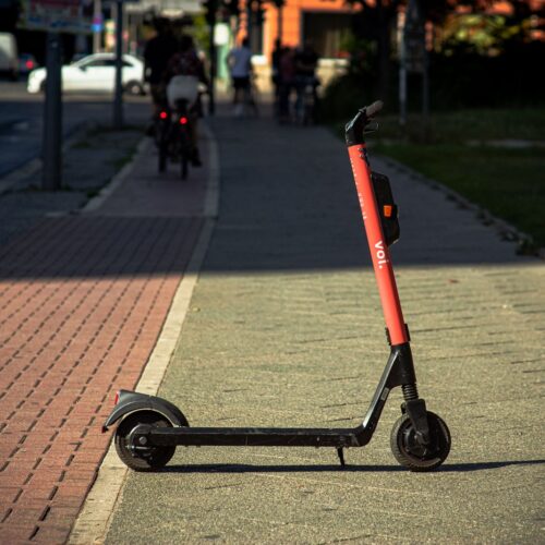 PR for LINK e-scooters in Vienna
